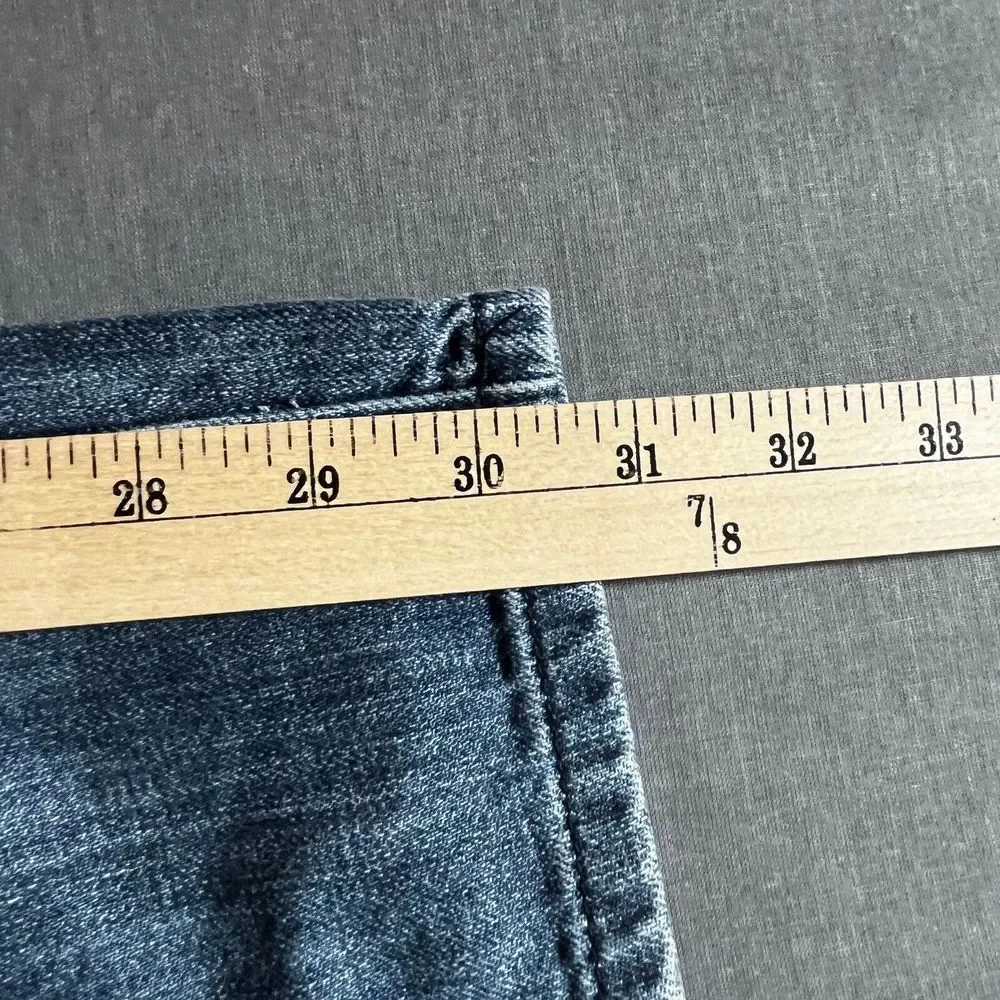 Buffalo David‎ Bitton Jeans Mens 38 Blue Dark Wash Denim Straight Leg Stretch